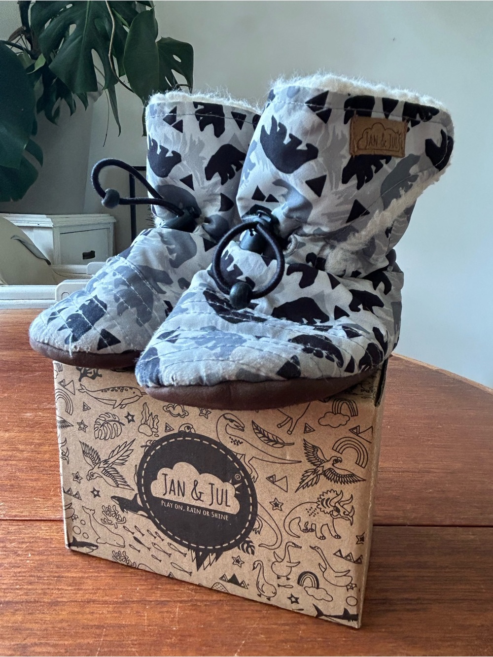 Jan & Jul winter lined Infant baby Boots
